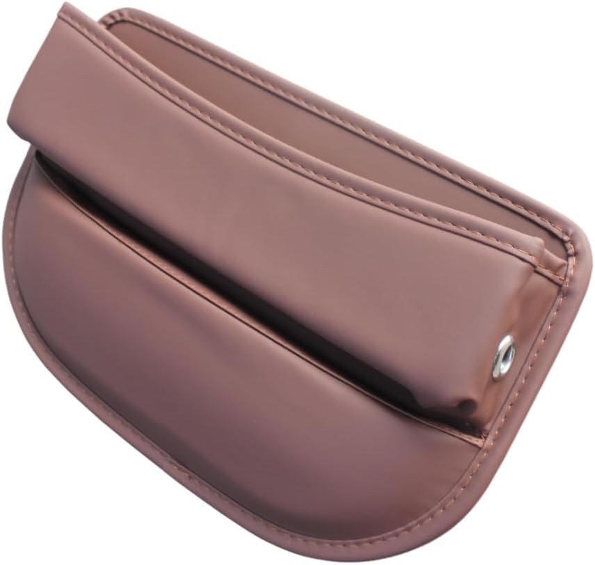 Brown Felt Center Console Side Pocket Organizer product photo