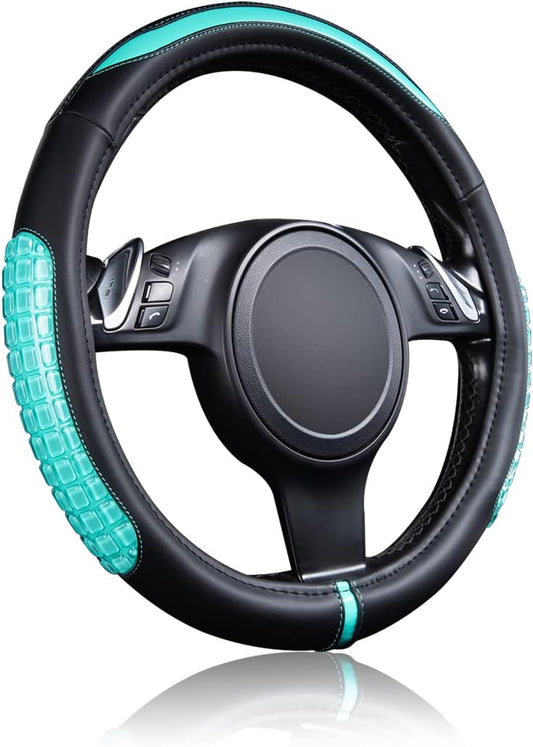 Bead-Ventilated Summer Steering Wheel Cover product photo