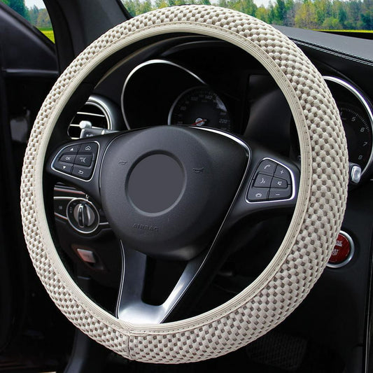 Faux-Leather Steering Wheel Cover product photo