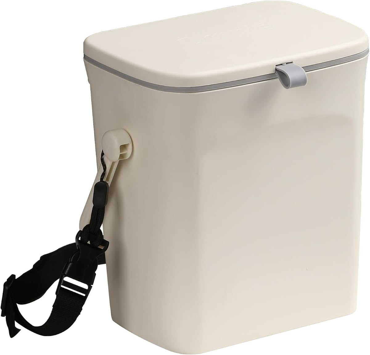 Collapsible Car Trash Bin with Lid product photo