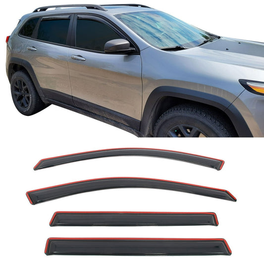 Stick-On Slim Side Window Rain Guard product photo